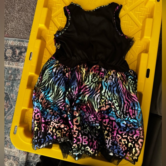 🐬2/$15- Kids Colorful Animal Print Cat Costume - Picture 2 of 3